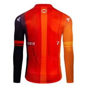 Maglia 2024 INEOS Grenadiers Manica Lunga Arancia